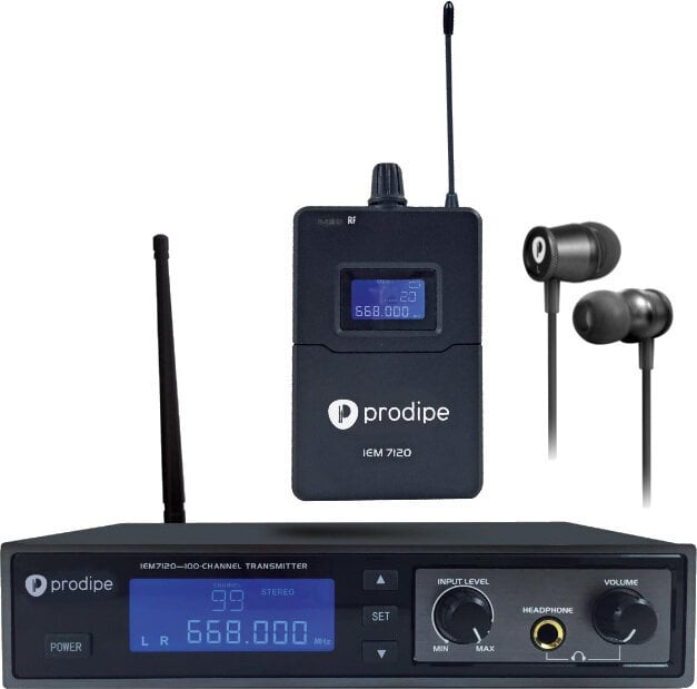 Wireless In Ear Monitoring Prodipe IEM 7120 B: 626-668 MHz