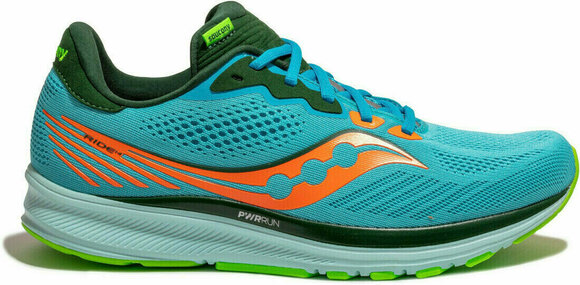 Road running shoes Saucony Ride 14 Future Blue 41 Road running shoes - 1