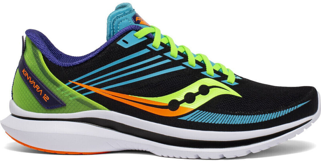 Chaussures de course sur route Saucony Kinvara 12 Future Neon 46 Chaussures de course sur route