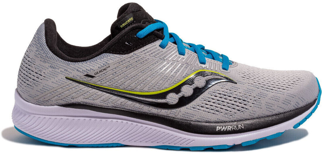 Road running shoes Saucony Guide 14 Alloy/Cobalt 41 Road running shoes