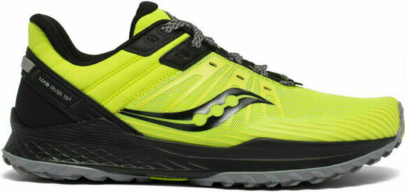 Trail running shoes Saucony Mad River TR2 Citrus/Black 42 Trail running shoes - 1