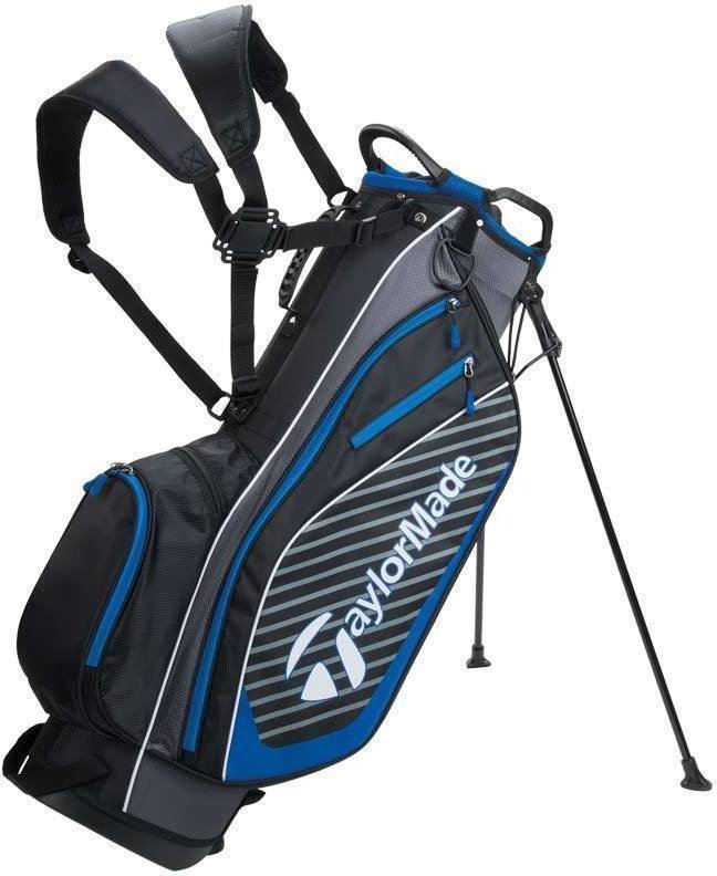 Geanta pentru golf TaylorMade Pro 6.0 Black/Charcoal/Blue Stand Bag