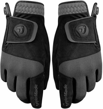 Gloves TaylorMade TM18 Rain Control Black Gr LH M - 1