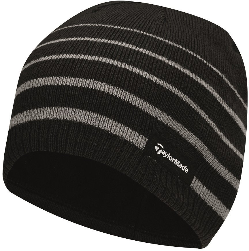 TaylorMade TM17 TM Stripe Beanie Black 
