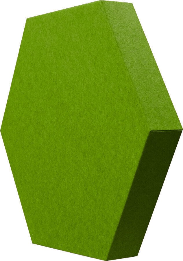 Absorbent foam panel Mega Acoustic HEXAPET GP12 Green