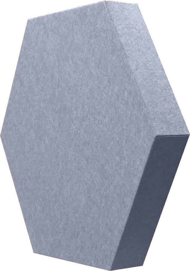 Absorbent foam panel Mega Acoustic HEXAPET GP28 Gray
