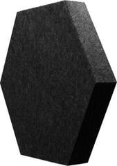 Absorbent foam panel Mega Acoustic HEXAPET GP09 Black Absorbent foam panel