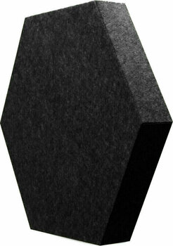 Absorbent Schaumstoffplatte Mega Acoustic HEXAPET GP09 Black - 1