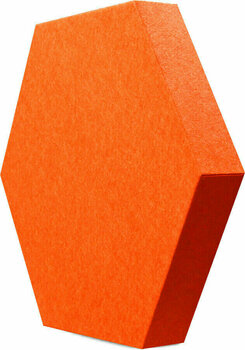 Absorbent Schaumstoffplatte Mega Acoustic HEXAPET GP06 Orange - 1
