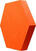 Absorbent Schaumstoffplatte Mega Acoustic HEXAPET GP06 Orange