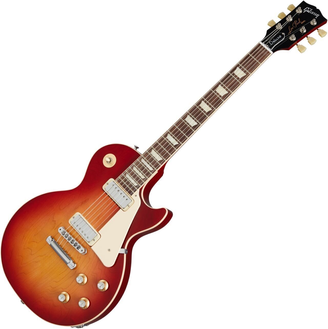 Guitarra elétrica Gibson Les Paul Deluxe 70s Cherry Sunburst