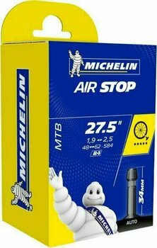 Chambres à Air Michelin B4 1,9 - 2,6" 215.0 Black 40.0 Schrader Tube de vélo - 1