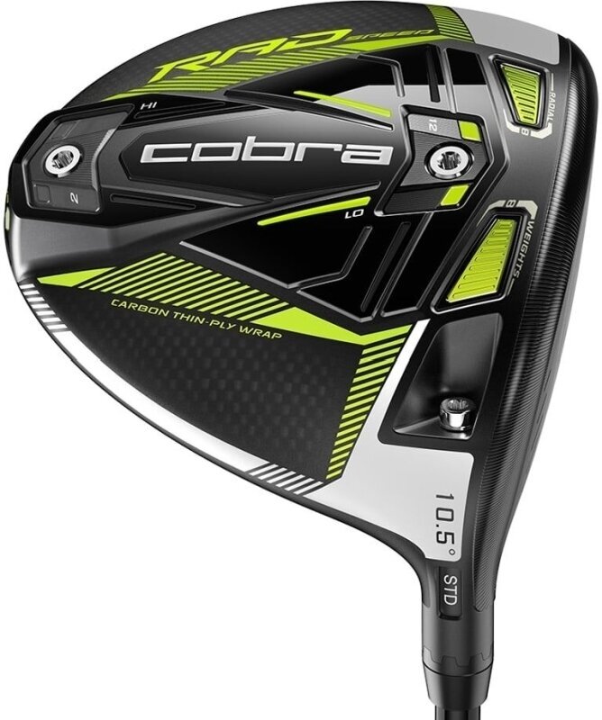 Стик за голф - Драйвер Cobra Golf King RadSpeed Xtreme Стик за голф - Драйвер Дясна ръка 10,5° Lite