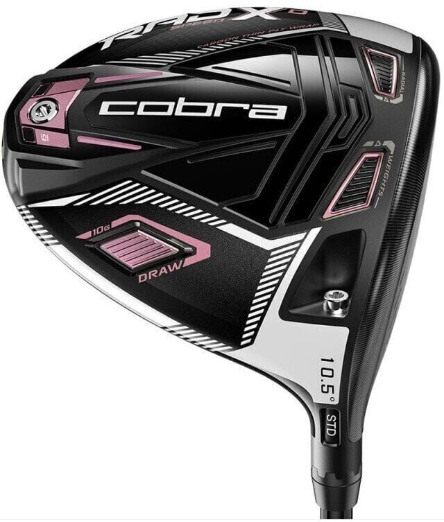 Golf Club - Driver Cobra Golf King RadSpeed Xtreme Draw Golf Club - Driver Right Handed 12° Lady