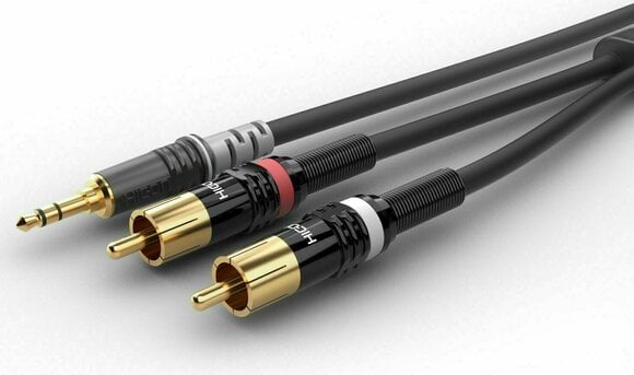 Audio Cable Sommer Cable Basic HBP-3SC2 90 cm Audio Cable - 1