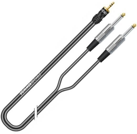 Audio Cable Sommer Cable SC Onyx ON1W 25 cm Audio Cable