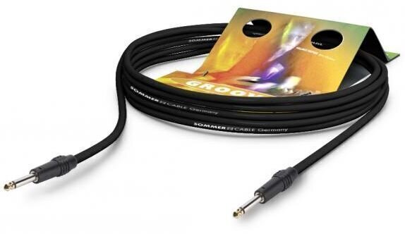 Kabel za glasbilo Sommer Cable Tricone MKII TXTR Črna 6 m Ravni - Ravni