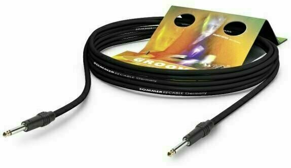 Instrument Cable Sommer Cable Tricone MKII TXTR Black 6 m Straight - Straight - 1