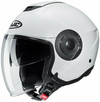 Helmet HJC i40 Semi Flat White M Helmet - 1