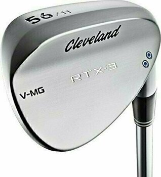 Golf Club - Wedge Cleveland RTX-3 Tour Satin Wedge Left Hand 52 Mid Grind SB Steel - 1