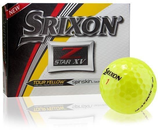 Μπάλες Γκολφ Srixon Z Star XV 5 Yellow 12 Balls