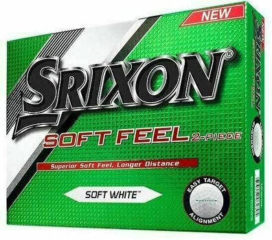 Piłka golfowa Srixon Soft Feel 10 12 Balls - 1