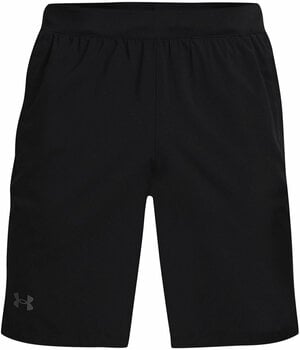 Lühikesed jooksupüksid Under Armour UA Launch SW 9'' Mens Shorts Black/Black/Reflective S - 1