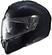 HJC i90 Solid Metal Black M Helm