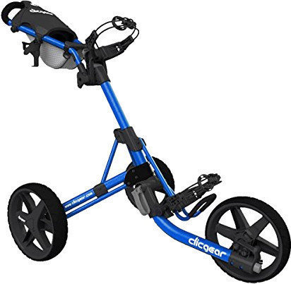 Carrinho de golfe manual Clicgear 3.5+ Blue/Black Golf Trolley