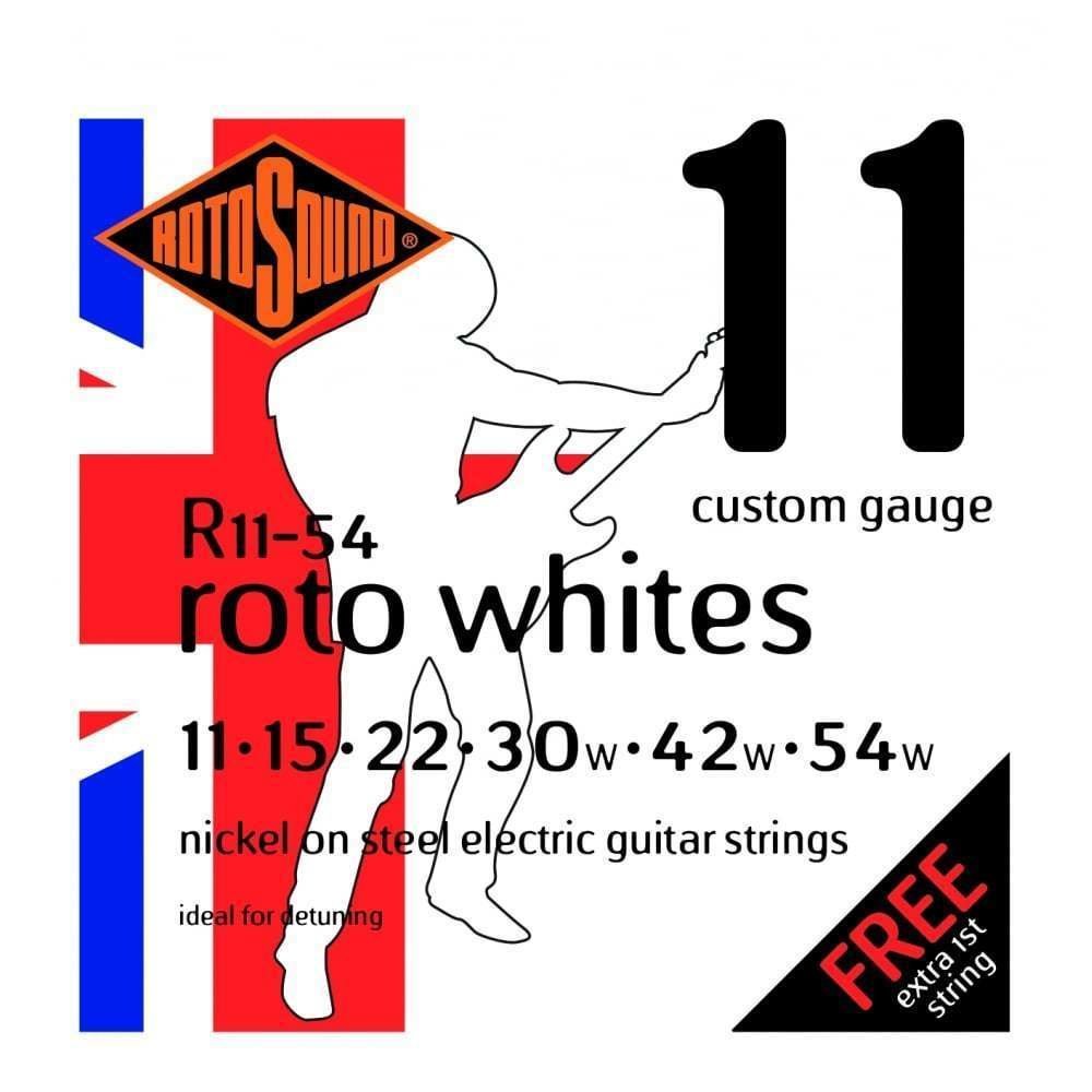 Cordas para guitarra elétrica Mi Rotosound R11-54