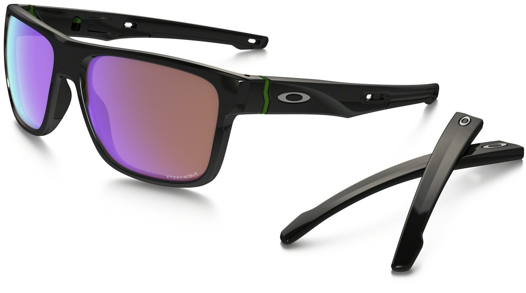 Ochelari pentru sport Oakley Crossrange Polished Black/Prizm Golf