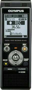 Bärbar digital inspelare Olympus WS-853 Svart - 1