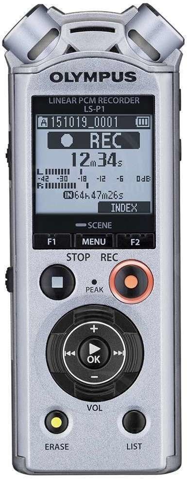 Mobile Recorder Olympus LS-P1 Silber