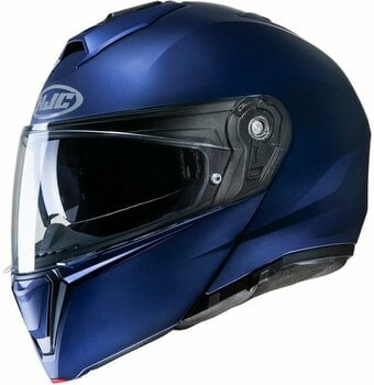 Helmet HJC i90 Semi Flat Mettalic Blue XS Helmet - 1