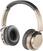 Wireless On-ear headphones Vivanco HighQ AUDIO BT Gold/Grey