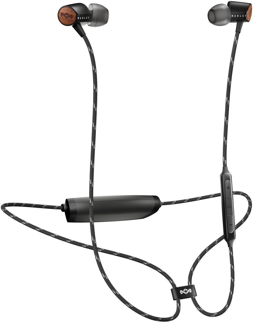 Trådløse on-ear hovedtelefoner House of Marley Uplift 2 Wireless Signature Black