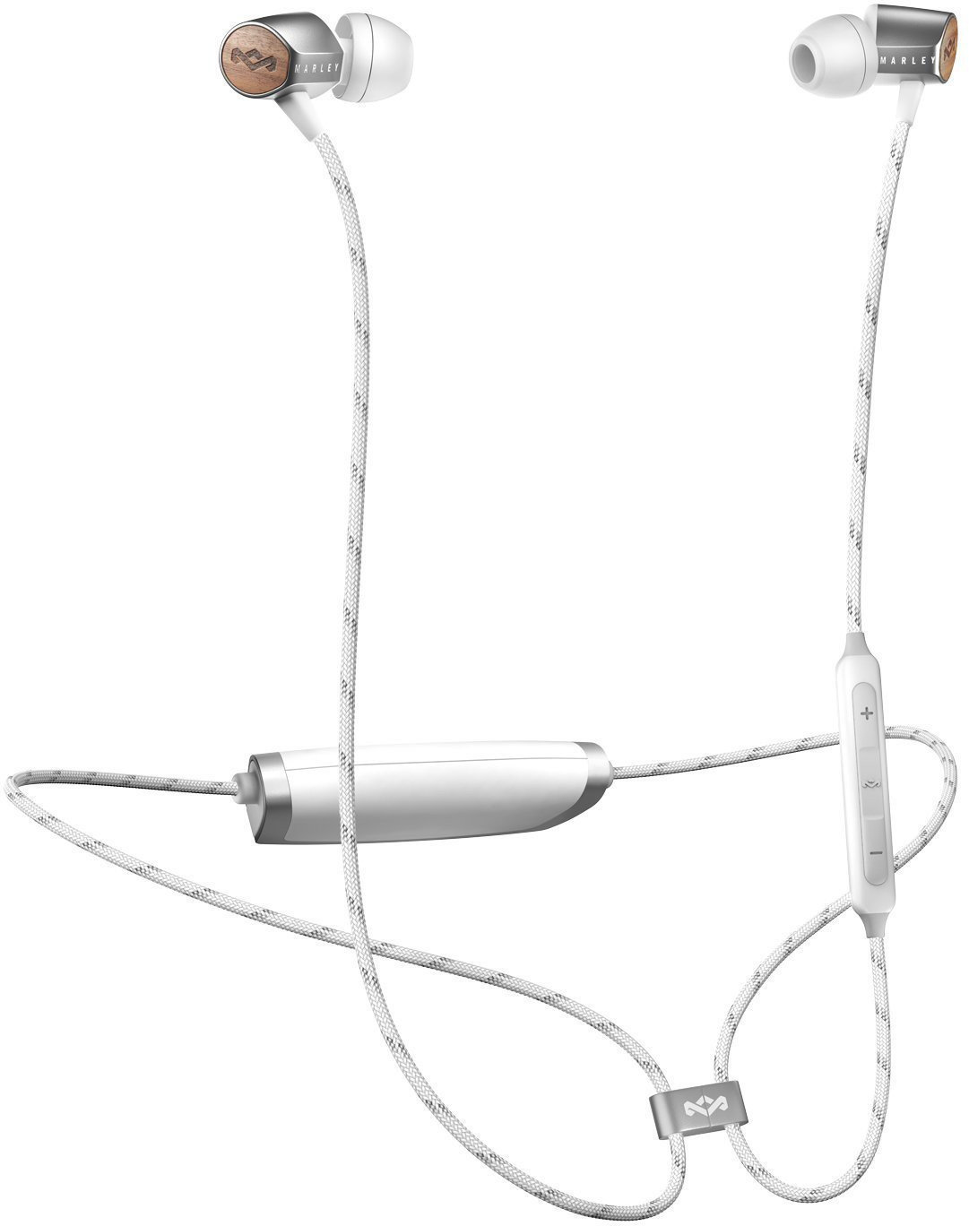 Bezdrátové sluchátka do uší House of Marley Uplift 2 Wireless Stříbrná