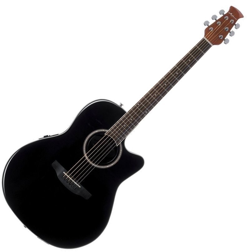 Electro-acoustic guitar Ovation Applause AB24II Mid Cutaway Black