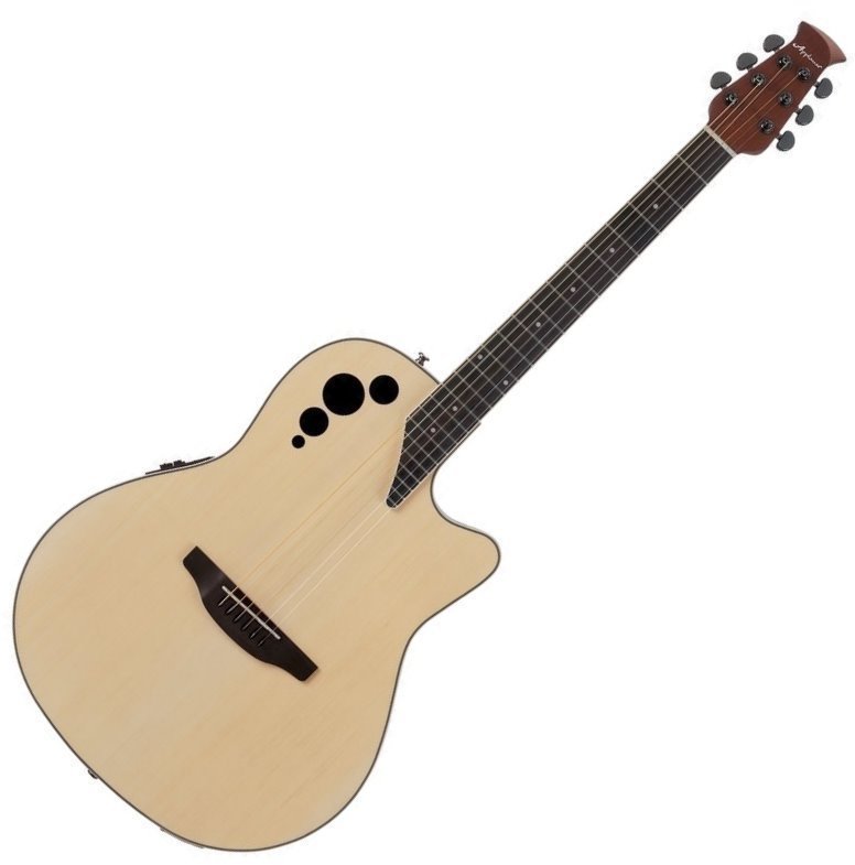 Electro-acoustic guitar Ovation Applause AE44II Mid Cutaway Natural