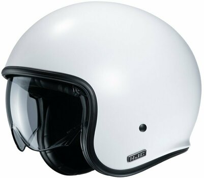 Helm HJC V30 Semi Flat White M Helm - 1