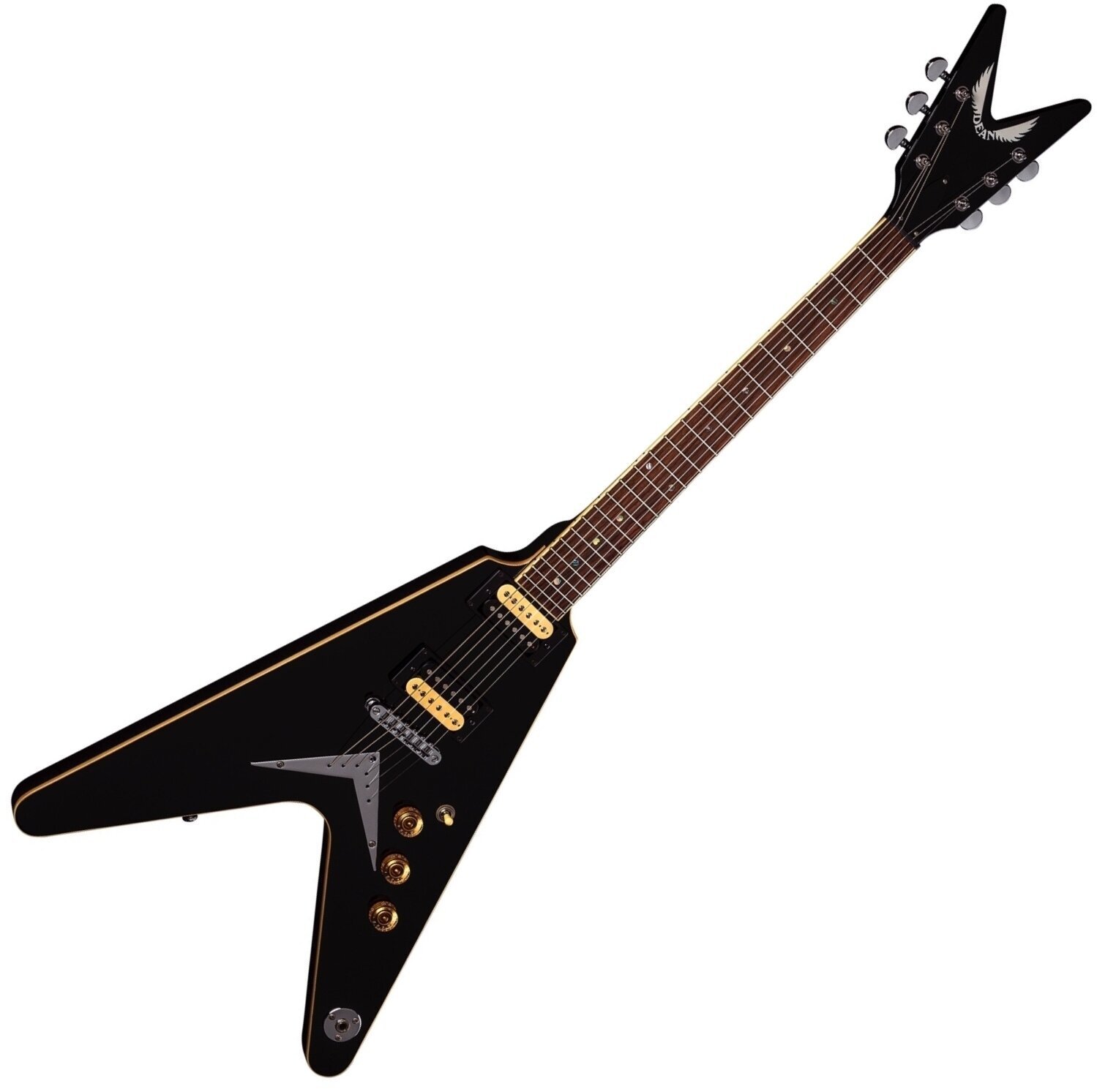 Elektromos gitár Dean Guitars V 79 Classic Black