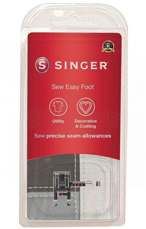 Calçador de máquina de costura Singer Adjustable Guide Calçador de máquina de costura