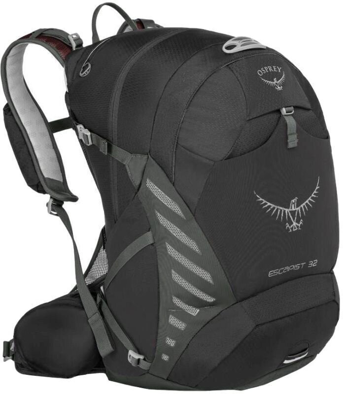 Cycling backpack and accessories Osprey Escapist Black Backpack