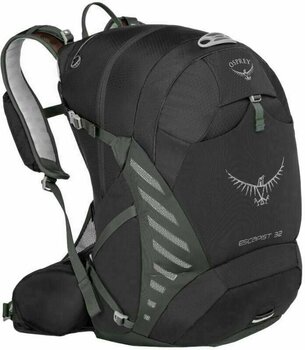 Cycling backpack and accessories Osprey Escapist Black Backpack - 1