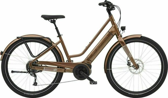 Bicicleta elétrica híbrida Electra Vale Go! 9D EQ Shimano Alivio RD-M4000 1x9 Mahogany Metallic - 1