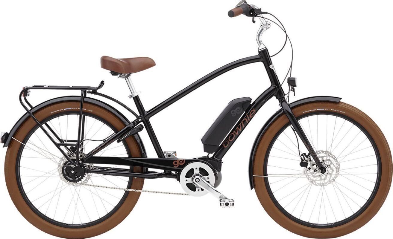 Hybride E-fiets Electra Townie Go! 5i 1x5 Ebony Black