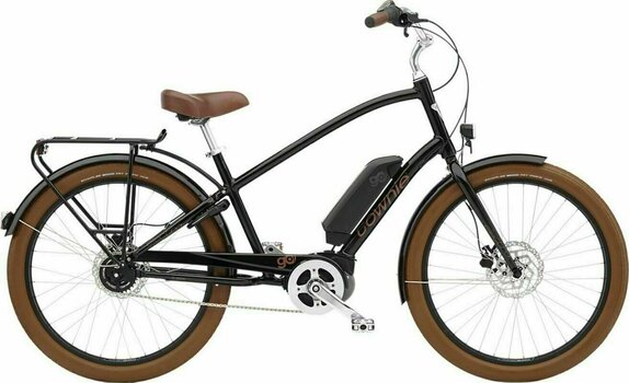 Bicicleta elétrica híbrida Electra Townie Go! 5i 1x5 Ebony Black - 1