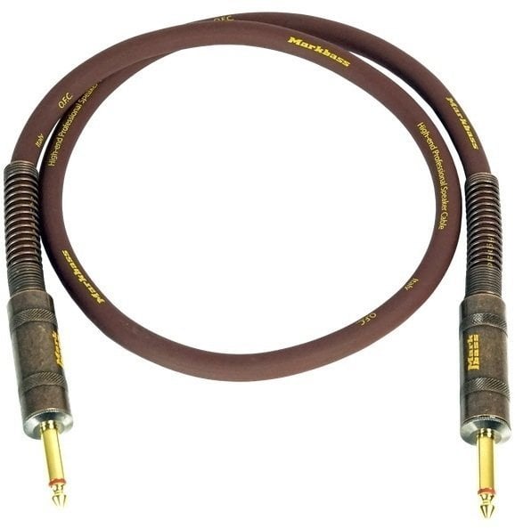 Kabel za instrumente Markbass Super Power 1m JJ Smeđa 100 cm Ravni - Ravni