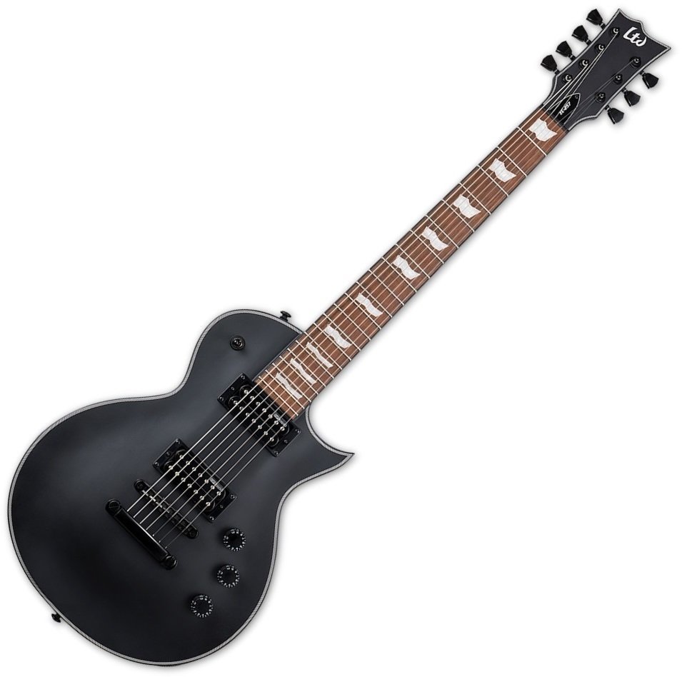 Elektromos gitár ESP LTD EC-257 Black Satin