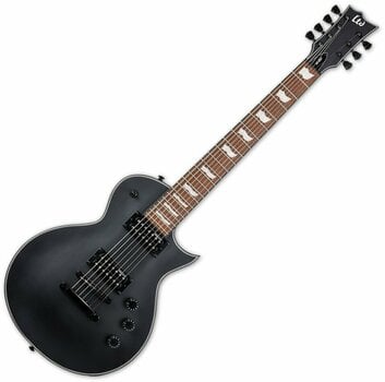 7-string Electric Guitar ESP LTD EC-257 Black Satin - 1